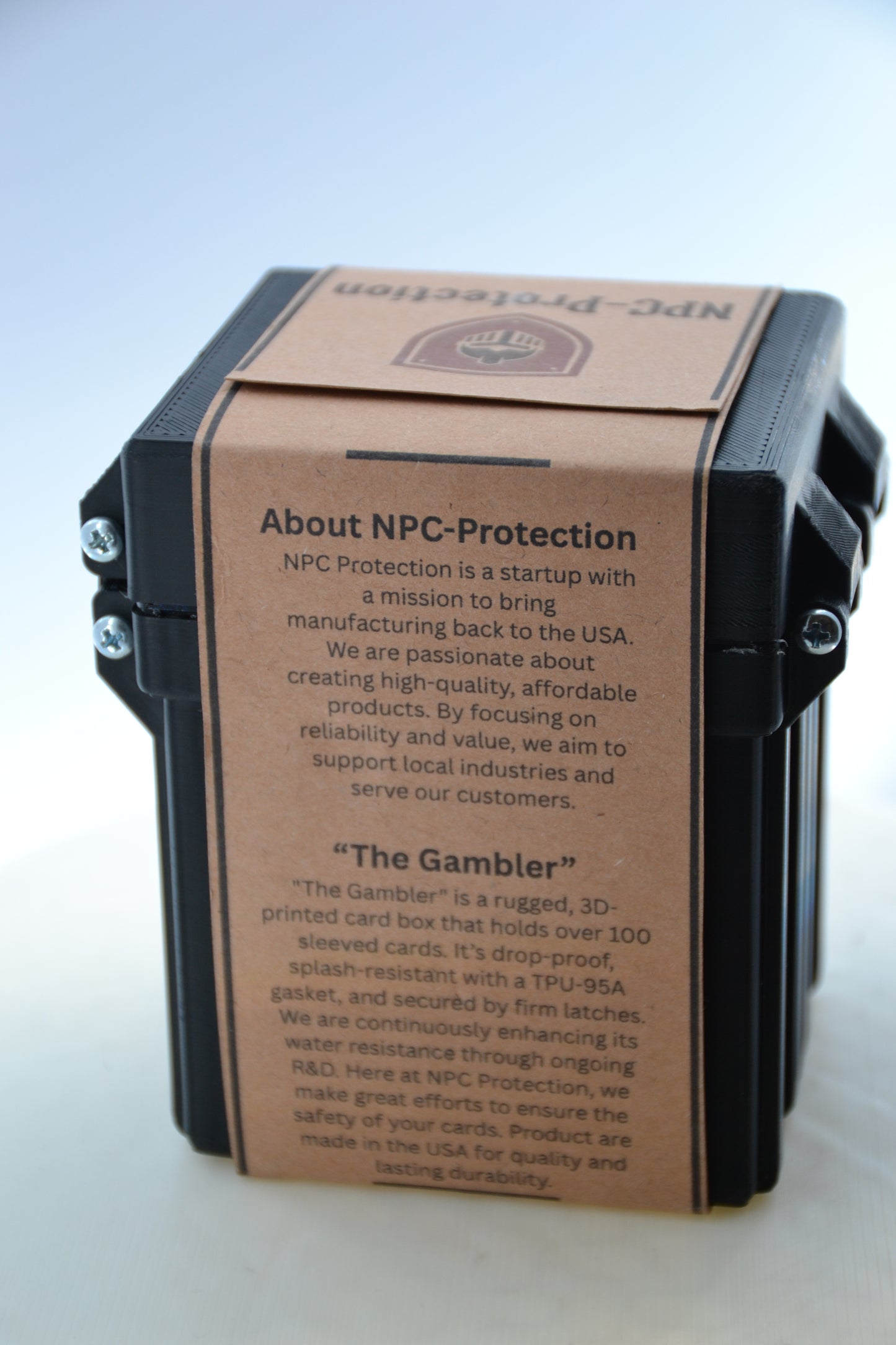 The Gambler: The standard deck box